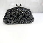 Black Crystal Purse